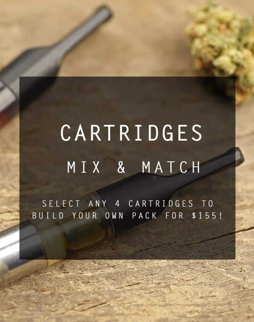 XO BHO Cartridges Mix & Match (Pick 4) - 1ml