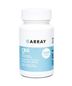 CBD Capsules High (25mg CBD) by ARRAY