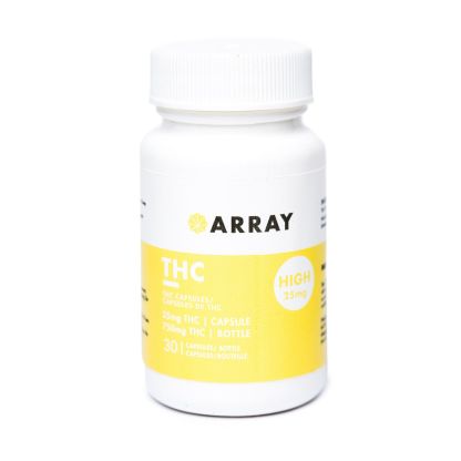 THC Capsules High (25mg THC) by ARRAY