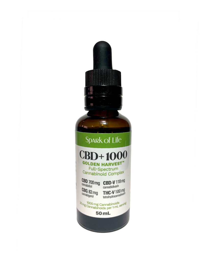 Pure Sativa Based CBD Full-Spectrum Tincture - 1000mg CBD