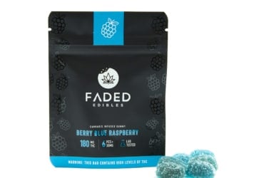 Blue Raspberry THC Gummies