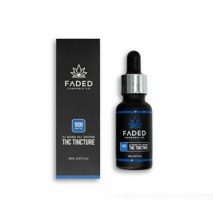 All Natural Full-Spectrum THC Tincture – 1000mg