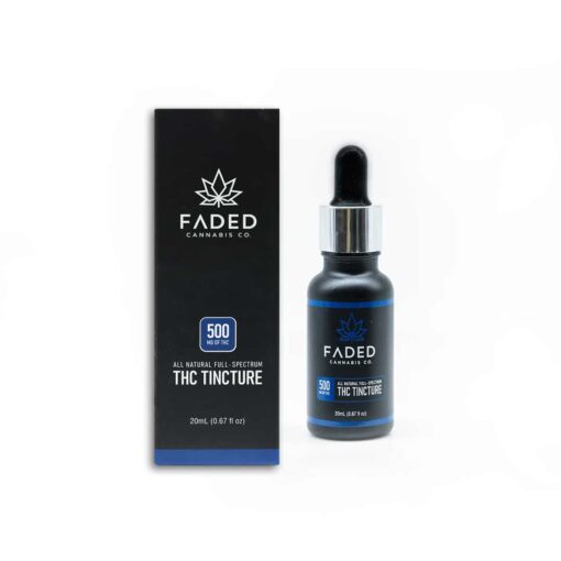 All Natural Full-Spectrum THC Tincture – 500mg.