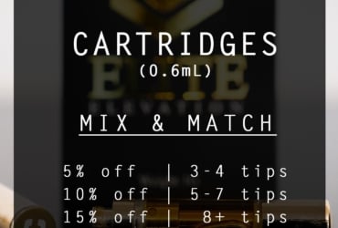 Live Resin Terp Sauce Cartridges