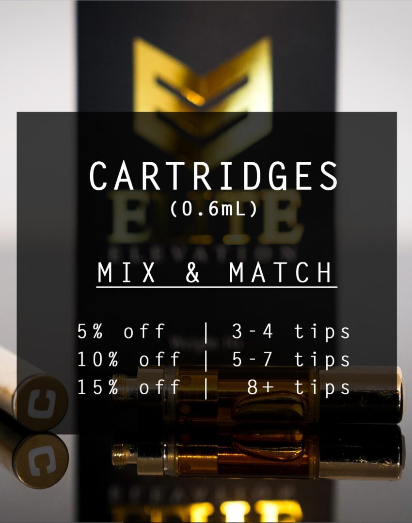 Live Resin Terp Sauce Cartridges