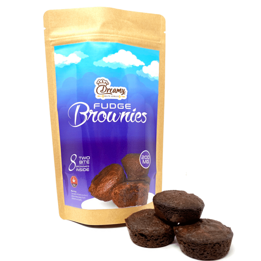 Dreamy Delite - Fudge Brownies - 200/400mg