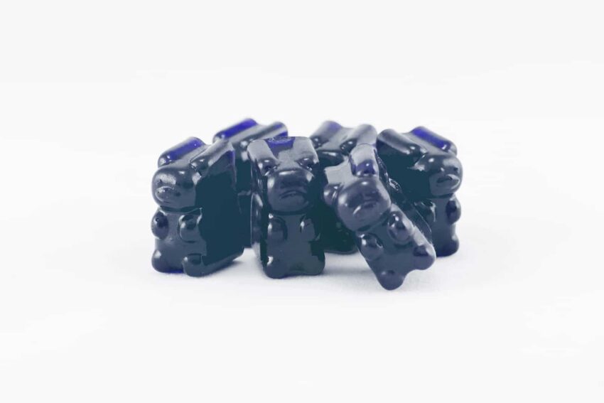 Alternative view of Blueberry THC Edibles by Green Samurai (150mg)