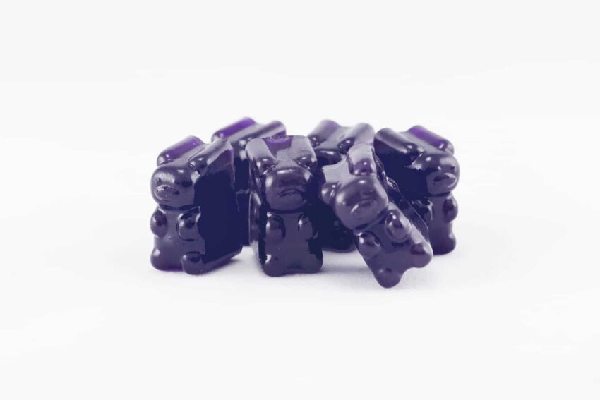Alternative view of Grape THC Edibles by Green Samurai (150mg)