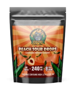 Peach Sours by Golden Monkey Extracts (240mg)