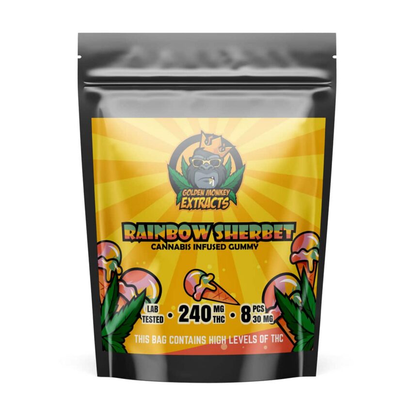Rainbow Sherbet by Golden Monkey Extracts (240mg)