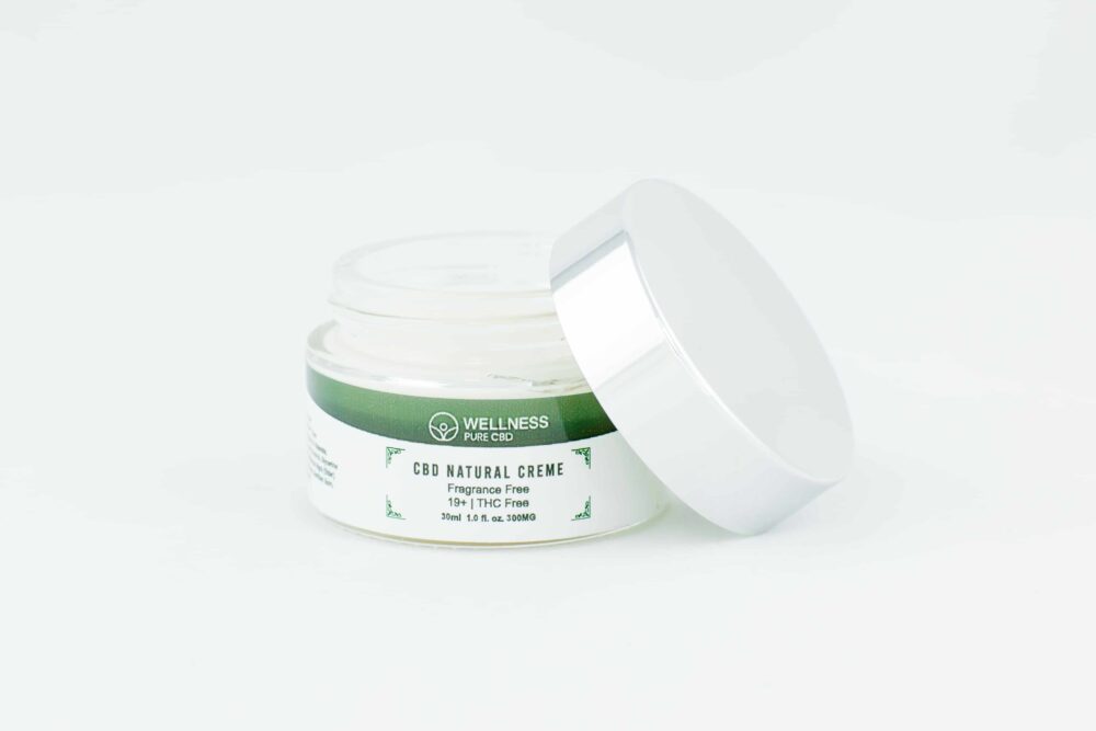 Wellness Pure CBD Topical Creme (300mg)