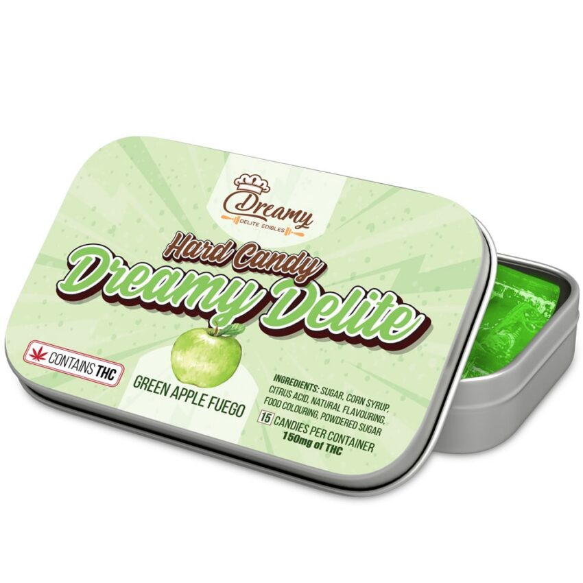 Green Apple Fuego by Dreamy Delite (150mg THC)