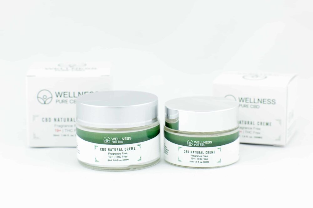 Wellness Pure CBD Topical Creme (300mg) - Image 2