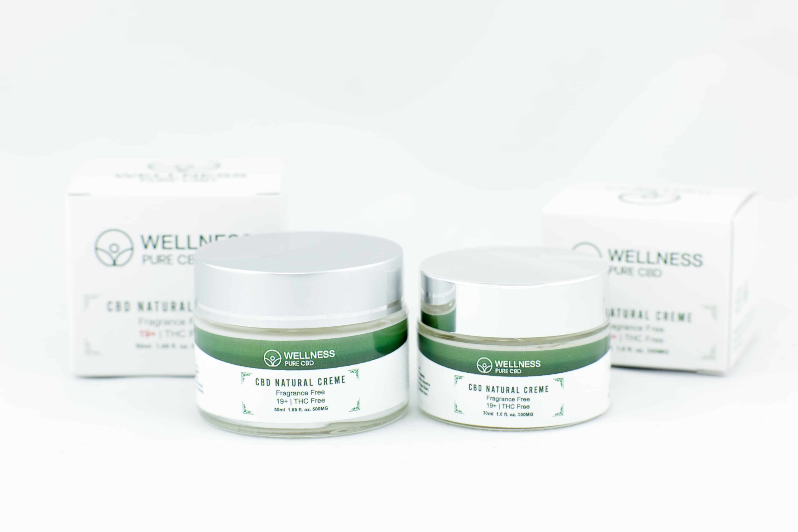 Wellness Pure CBD Topical Creme (300mg) - Image 2