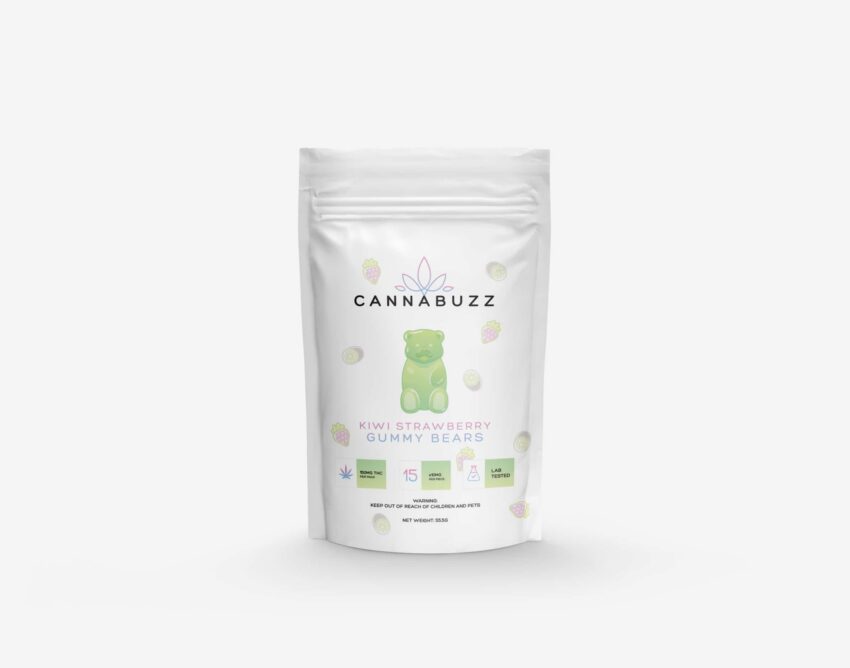 Kiwi Strawberry by Cannabuzz (150mg THC)