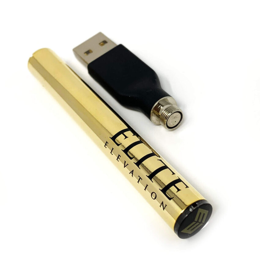 Elite Elevation Gold Rechargeable Vape Battery