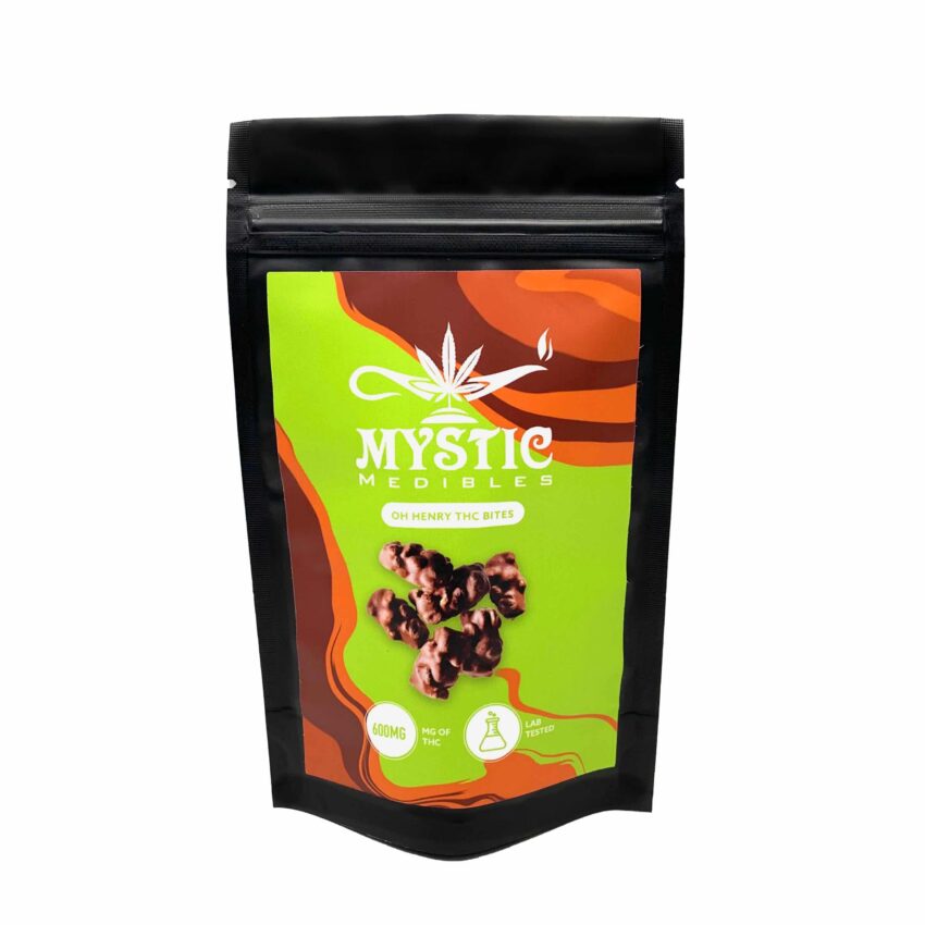 Oh Henry Bites by Mystic Edibles (600mg THC)