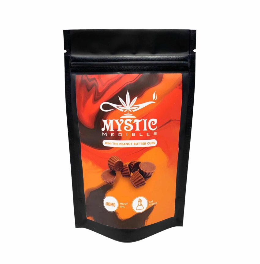 Peanut Butter Cups by Mystic Edibles (600mg THC)