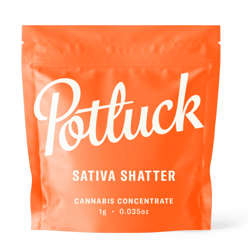 Potluck - Sativa Shatter - 1g