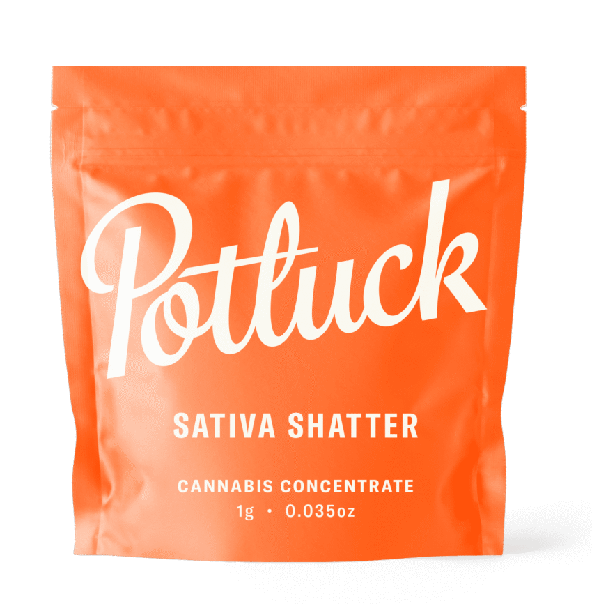Potluck - Sativa Shatter - 1g