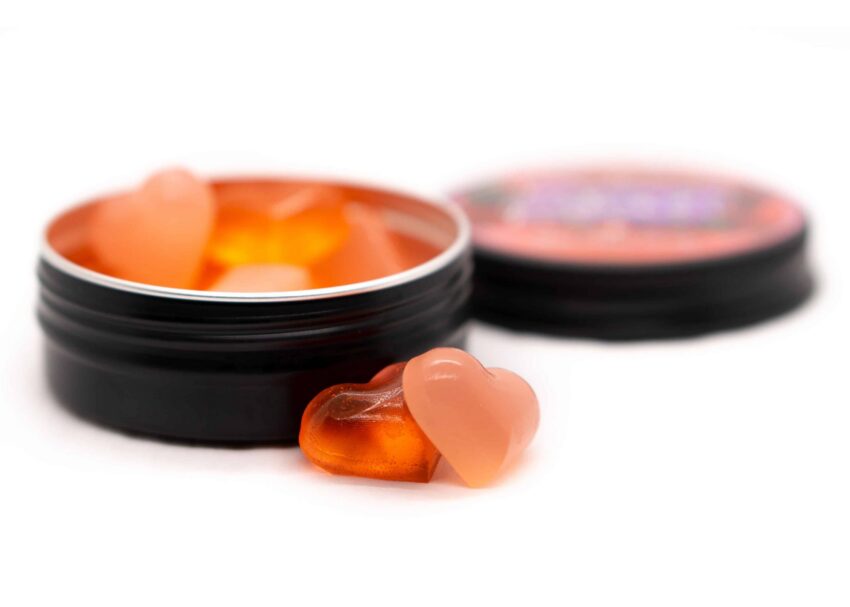 Alternative view of Strawberry & Guava Gummies by Trippy Treats (500mg)