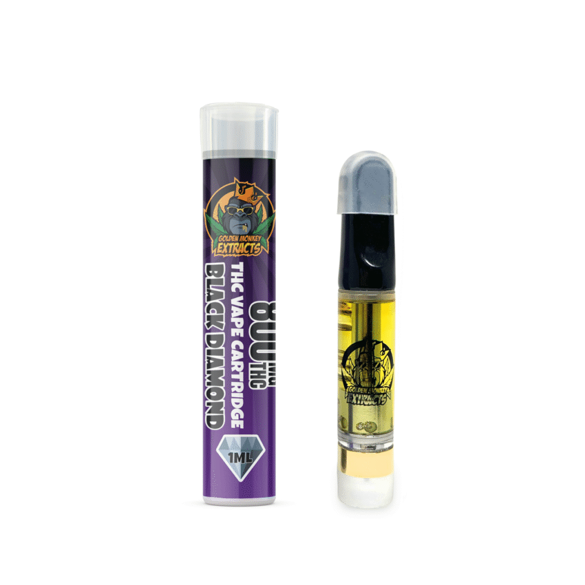 Alternative view of Golden Monkey Extracts – Distillate Cartridges - 1ml