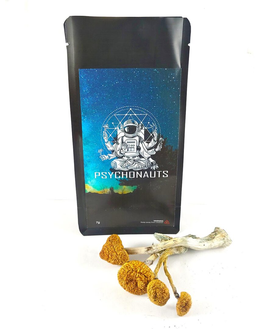 Psychonauts - Blessed Raw Mushrooms - Golden Teachers