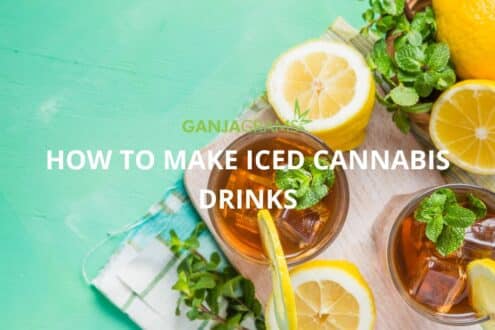 Cannabis iced drinks