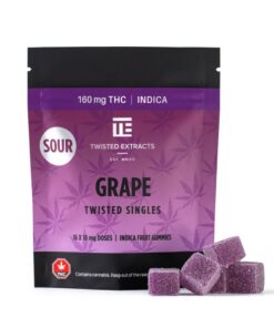 Twisted Singles - Sour Grape - 160mg THC