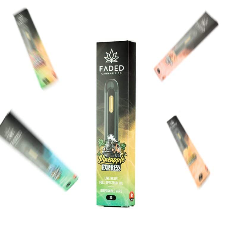 Faded Edibles Disposable Vape Pen Ganjagrams