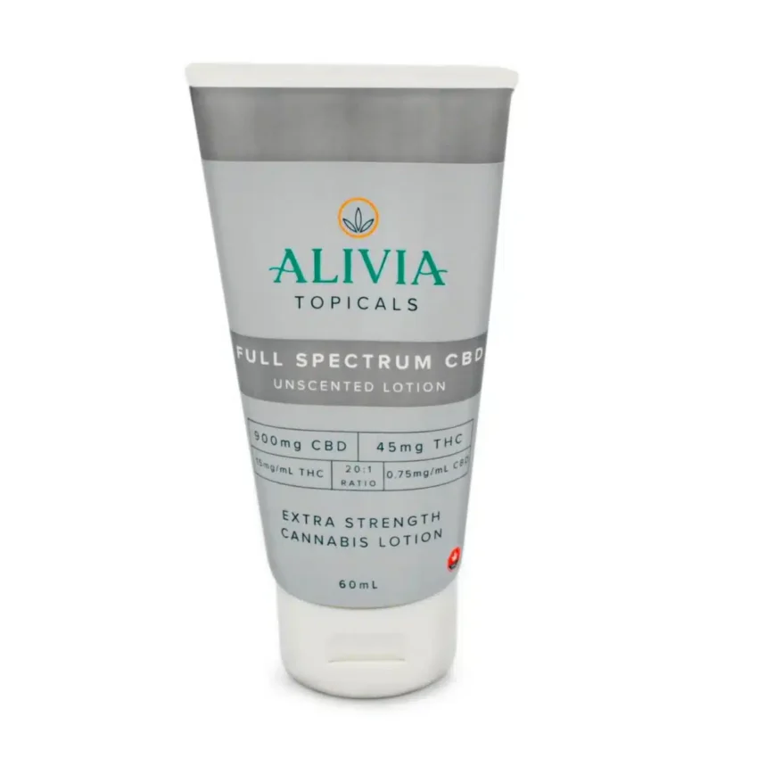 Alivia Full Spectrum CBD Cream – Unscented (60ml)