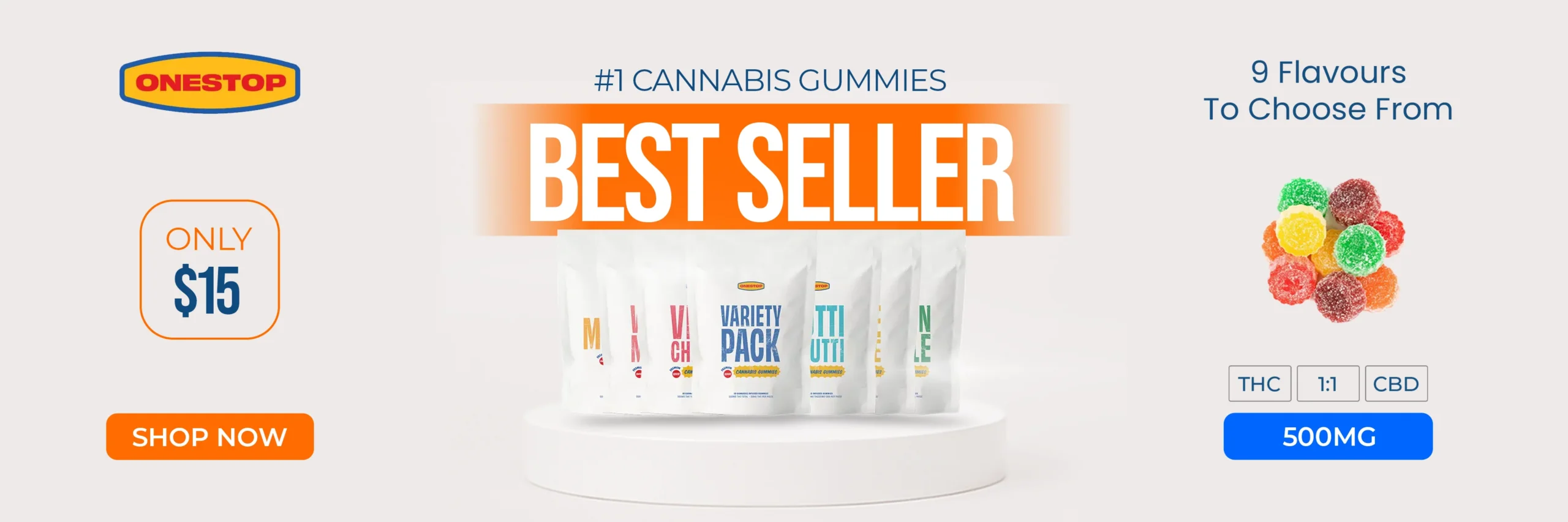 one stop edibles thc gummies
