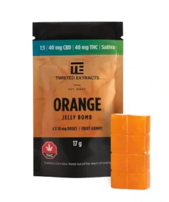 Orange THC Gummy