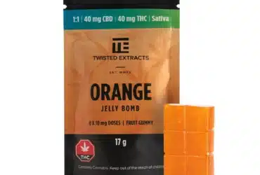 Orange THC Gummy