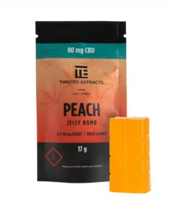 Peach CBD Gummy