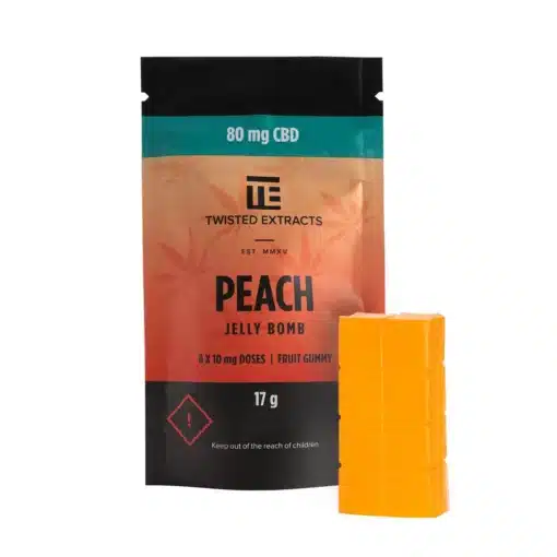 Peach CBD Gummy