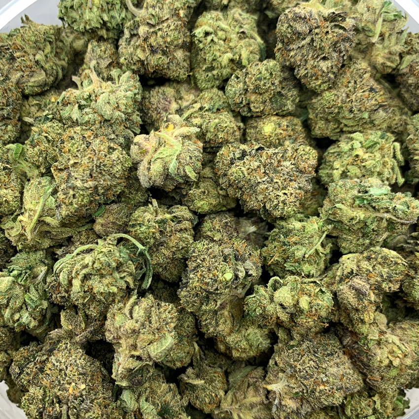 Biscotti cannabis flower closer u[
