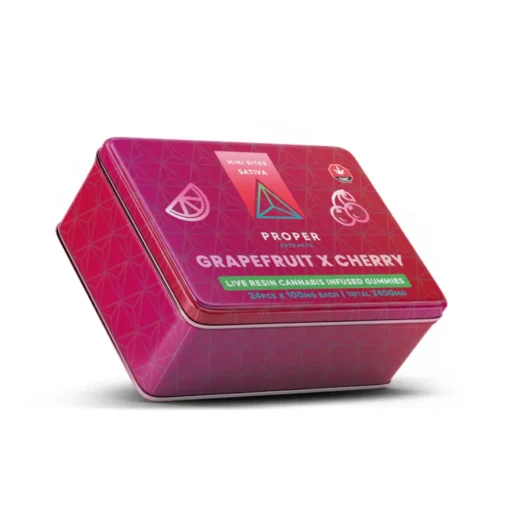 Proper Extracts – Grapefruit & Cherry Mini Bites – 2400mg