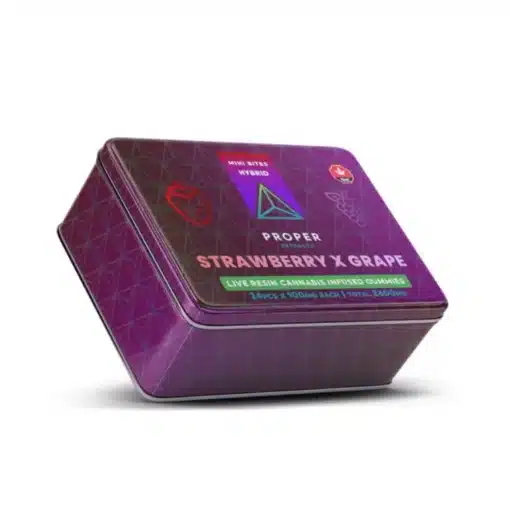 Proper Extracts – Strawberry & Grape Mini Bites – 2400mg