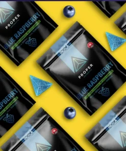 Proper Extracts - Blue Raspberry Live Resin Gummies – 360mg