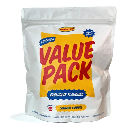 OneStop - Assorted Gummies Value Pack - 4000mg