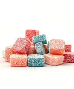 Alternative view of Sour Squares - Sour Variety Gummies - 1000mg